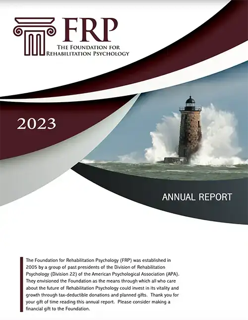 FRP Annual Report cover 2023